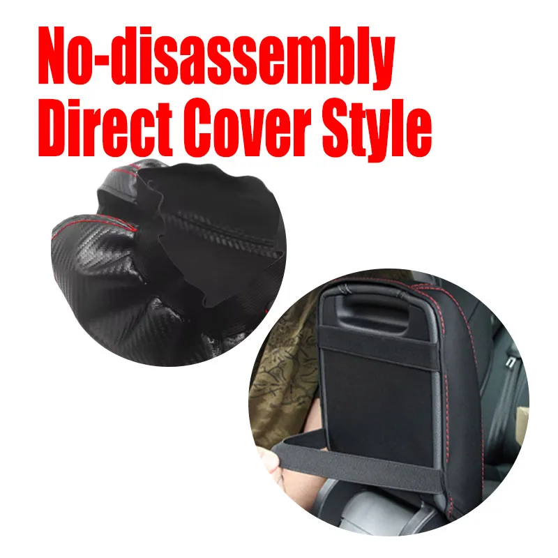 ل VW باسات B7 B8 2012 2013 2014 2015 2016 2017 2018 2019 2020 2021 2022 الجلود سيارة الداخلية غطاء مسند ذراع السيارة