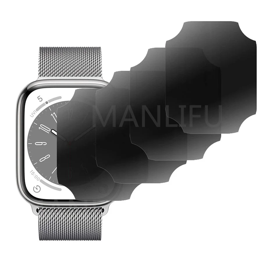 Matte Anti Spy Hydrogel Film for Apple Watch Ultra 49mm 45mm 41mm 40mm 44mm iWatch Series 8 7 SE 4 5 6 Privacy Screen Protector