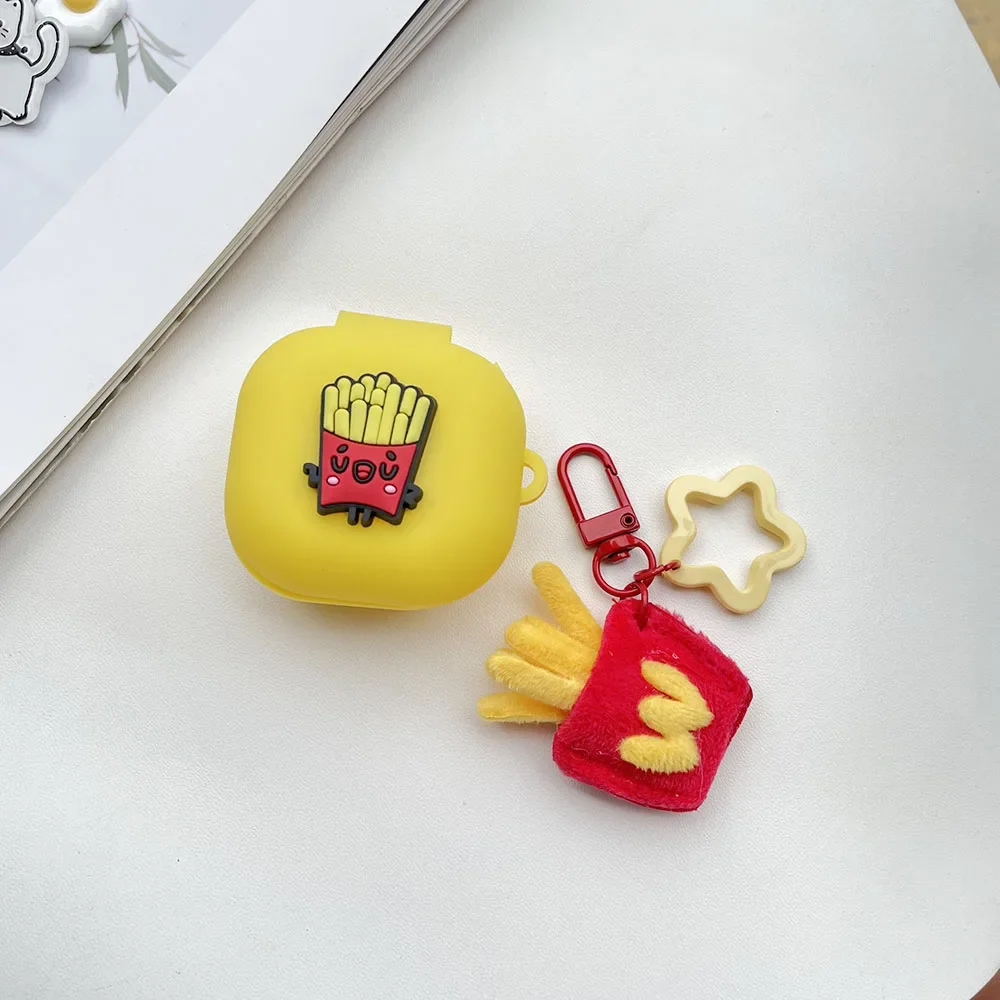 For Redmi Buds 3pro /Airdots 3Pro /buds 3lite case Cute Cartoon for xiaomi buds 3 pro Silicone hearphone case with Keychain