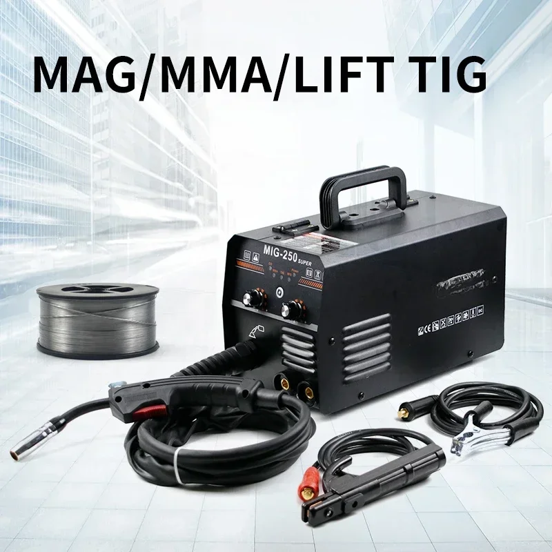 Welding machine MAG/MMA/LIFT TIG 3 in 1 welding machine MIG-250