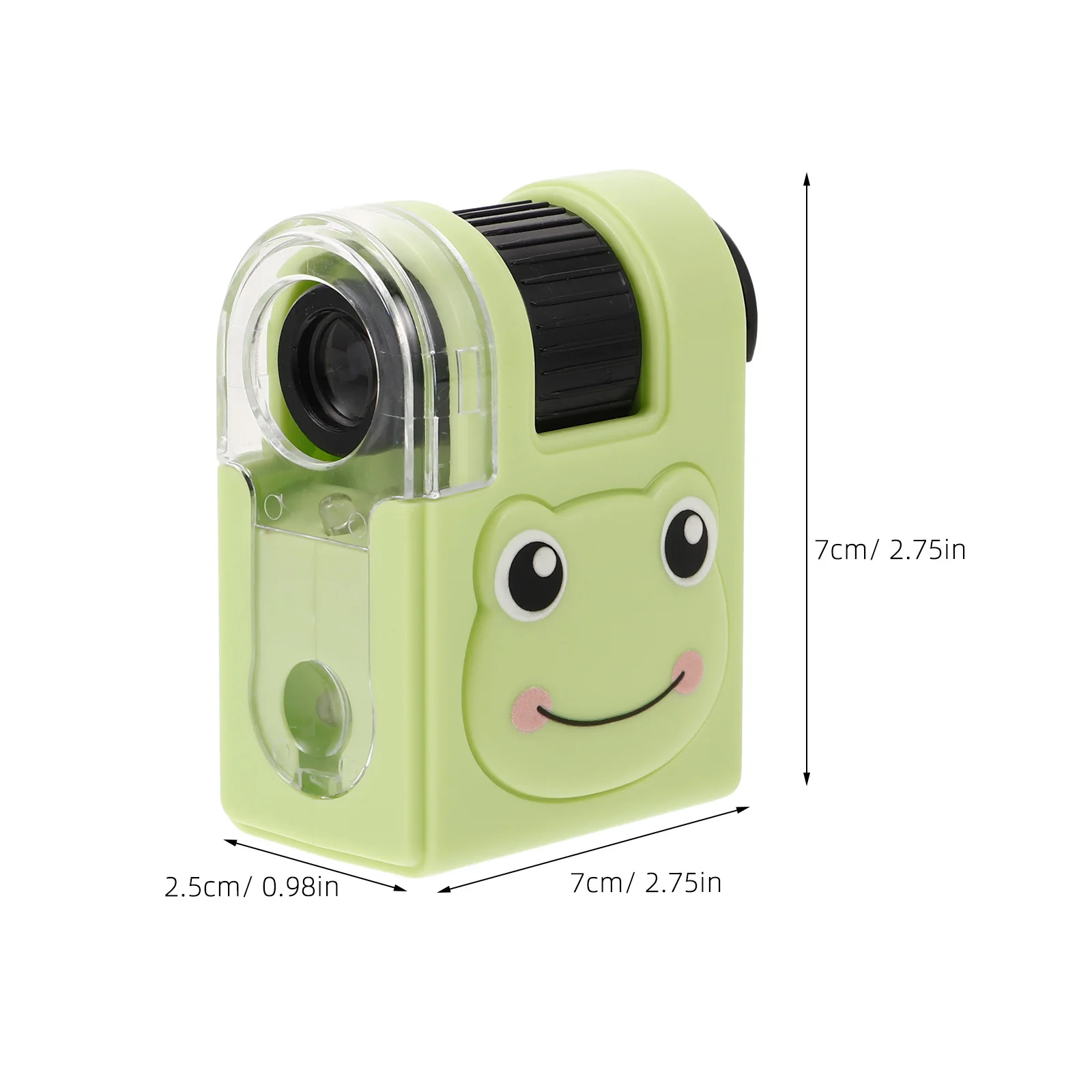 مجهر الجيب المحمول للأطفال يده LED مصباح علم الأحياء المكبر تجربة ملحق مجهر الجيب #3