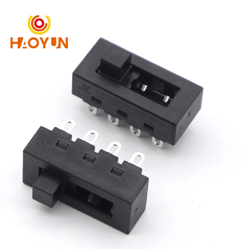 【5-1PCS】12A 250V 3 Position 8 Pin Toggle Slide Switches LQ-103H Hair Dryer Switches JJ-15 Philips Flyco FH6218/20/21/31