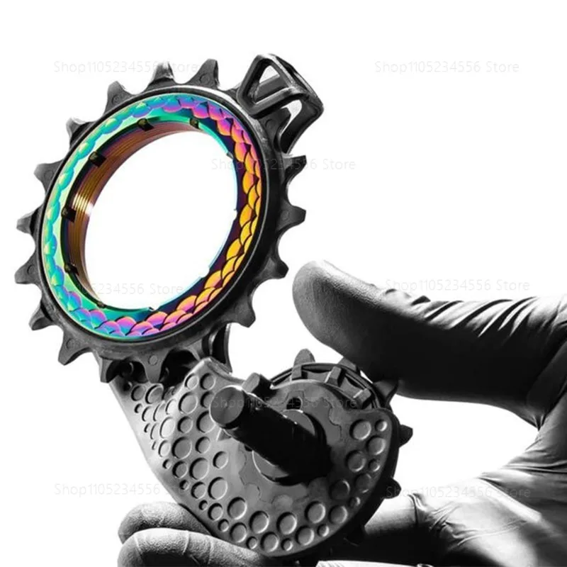 

Carbon Fiber Ceramic Pulley Wheel Compatible With Shimano And SRAM Road Bike