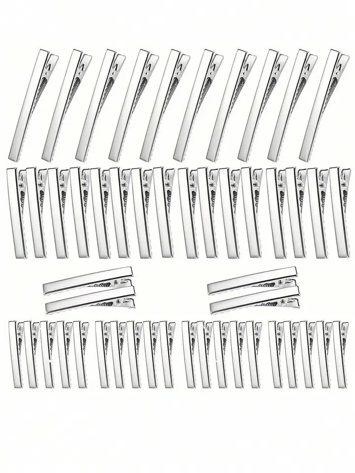 Oversized Metal Duckbill Hair Clips for Women