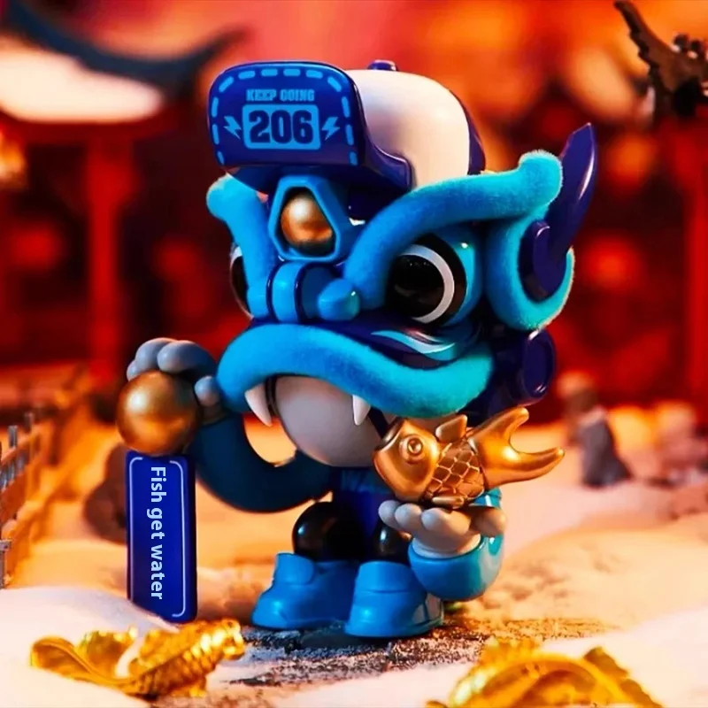 

2025 The New Produck Lucid Lion The Mysterious Box Of Chinese Patron Saint Luck Gift For Fortune Exquisite Tabletop Ornament