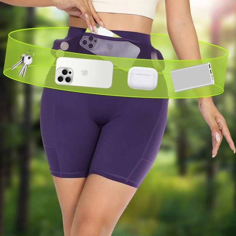 2026 Summer Women's Jogging Shorts Quick Dry Water-Resistant Loops Elastic Waist Durable Polyester for Hiking Fishing Camping