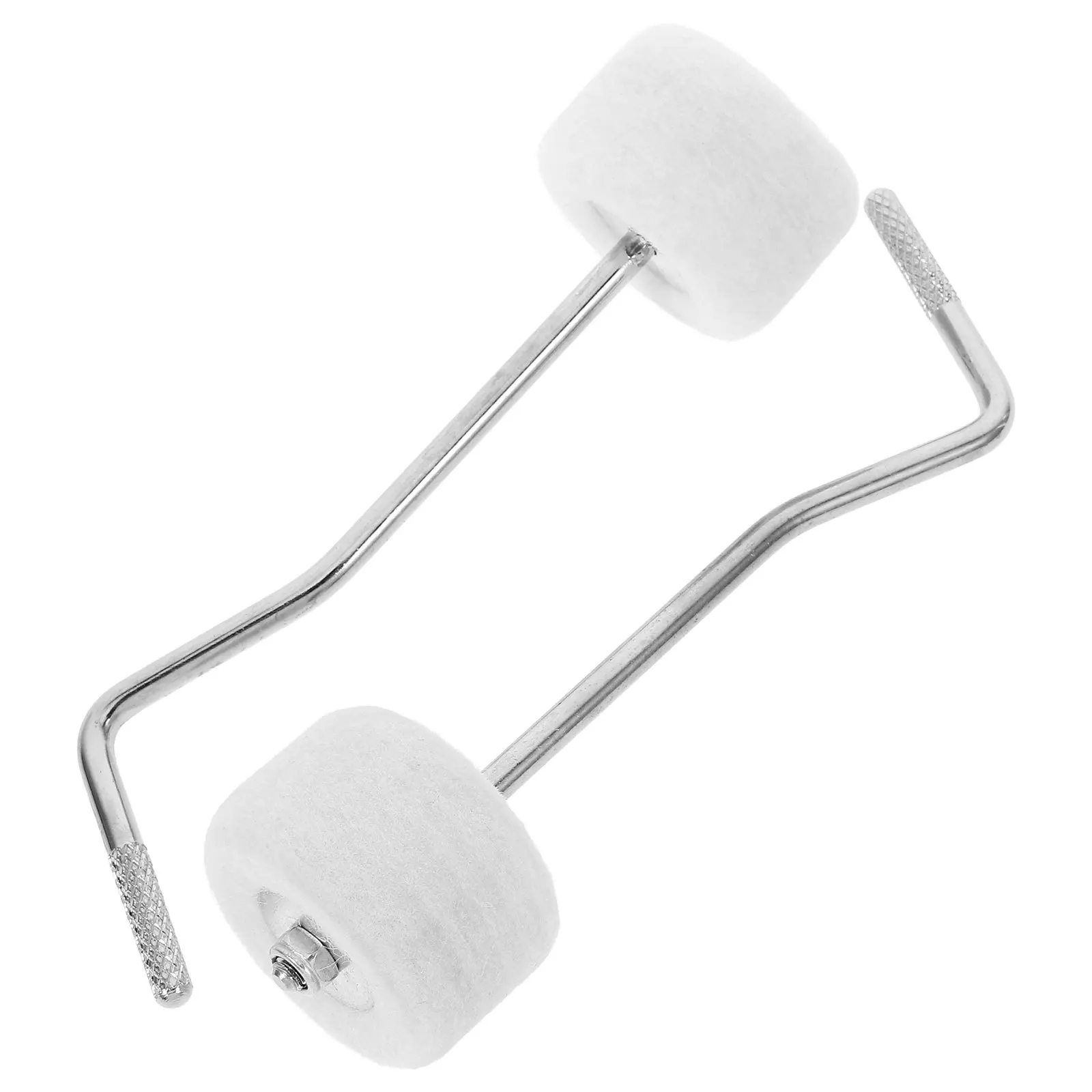 

2Pcs Drum Pedal Hammer Bass Drum Brake Beatters Professional Felt Mallet Instrument Replacement Accessory Instrument Supplies