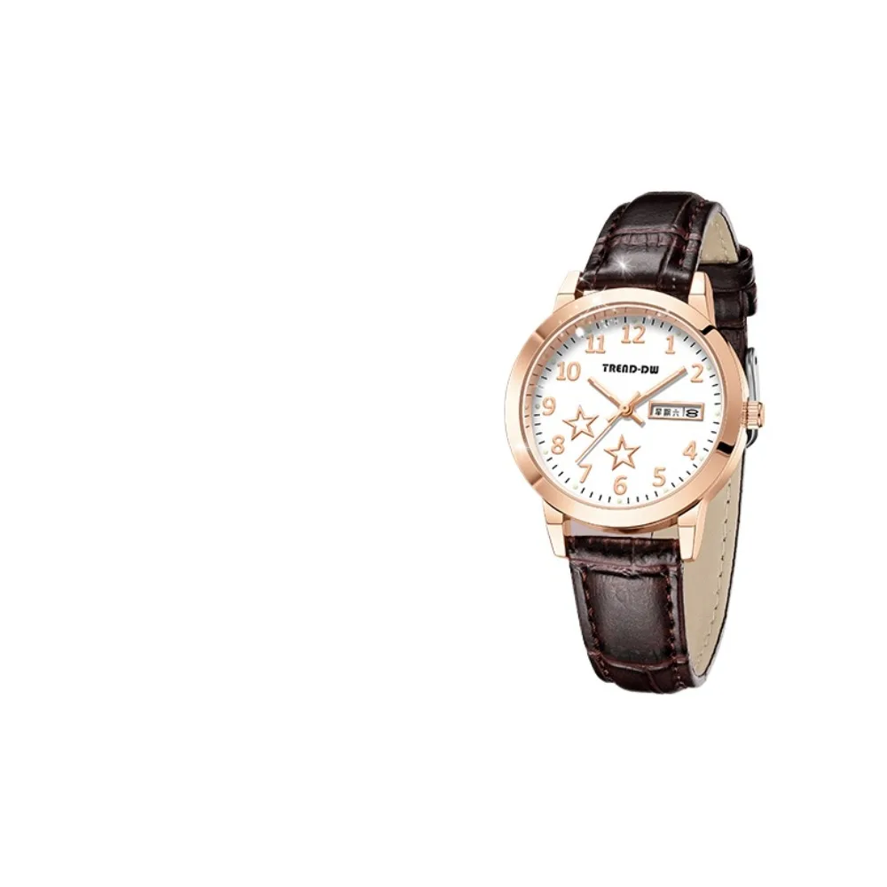 

Модные универсальные женские часы, механические часы, простые роскошные часы с ремнем