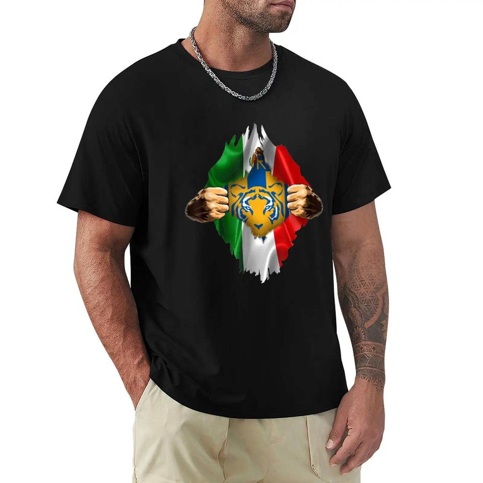 

Tigres UANL Heartbeat Inside Love Mexico Fan Tigres UANL Fc T-Shirt Work Duty Casual T-Shirt