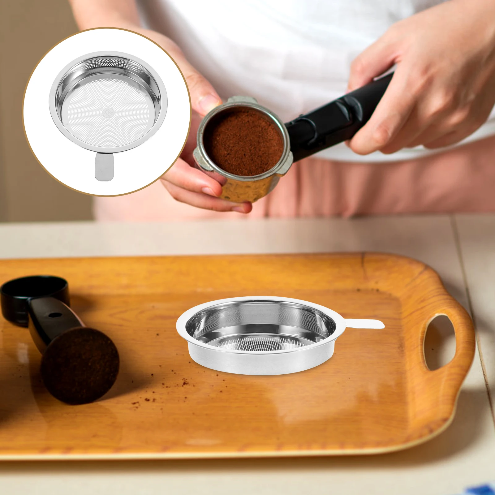 

Stainless Steel Kettle Accessories Fine Mesh Grease Separator Efficient Cooking Heat Resistant Kitchen Tool for for Tea