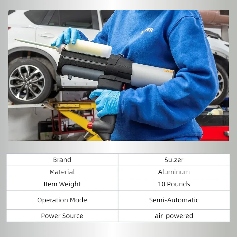 موزع خرطوشة هوائية MixPac DP2X 400 - 400 مل (قابل للتكوين لـ 1:1، 2:1، 4:1، تناسب 10:1)