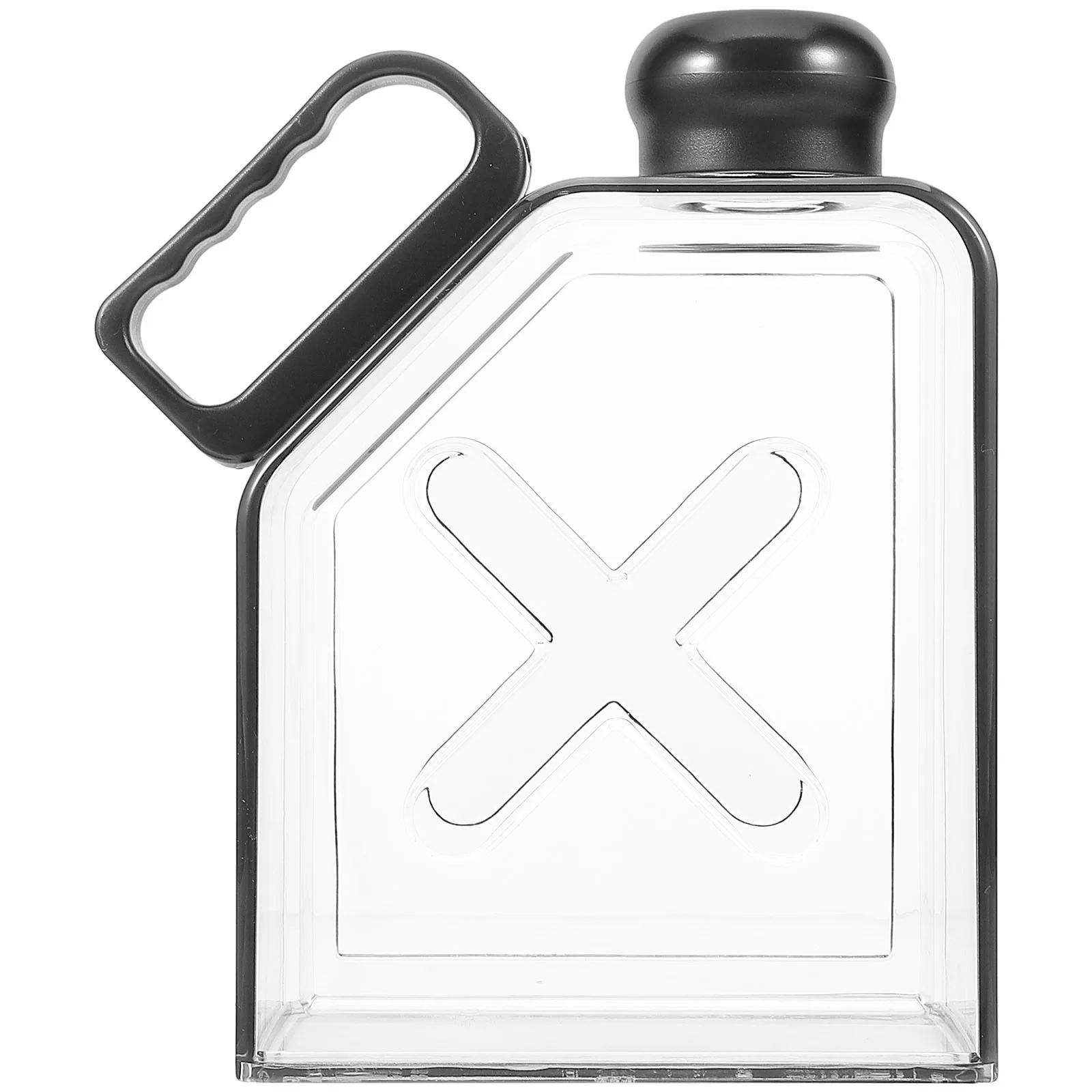 زجاجة مياه مسطحة مانعة للتسرب، قارورة سفر بلاستيكية متينة، غلاية مياه محمولة قابلة لإعادة الاستخدام، حاوية شرب للياقة البدنية في الهواء الطلق