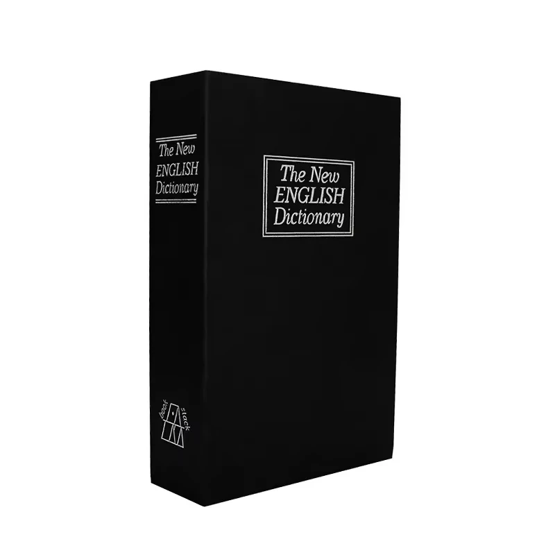 الإبداعية قاموس آمن صغير البلاستيك كلمة المرور تخزين كتاب تمويه آمن سر مخفي كلمة المرور صندوق الأمان صندوق التوفير هدية