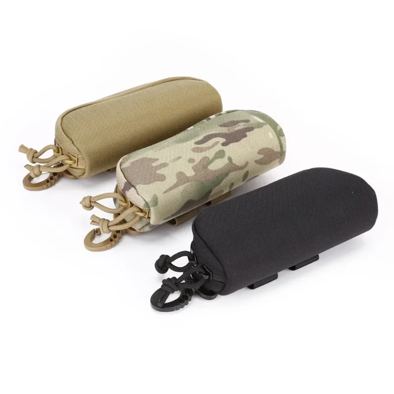 Nylon Hard Eyeglasses Bag Outdoor Hunting Sunglasses Case Molle Glasses Pouch Goggles Storage Box Eyewear Case  Eyeglass Case