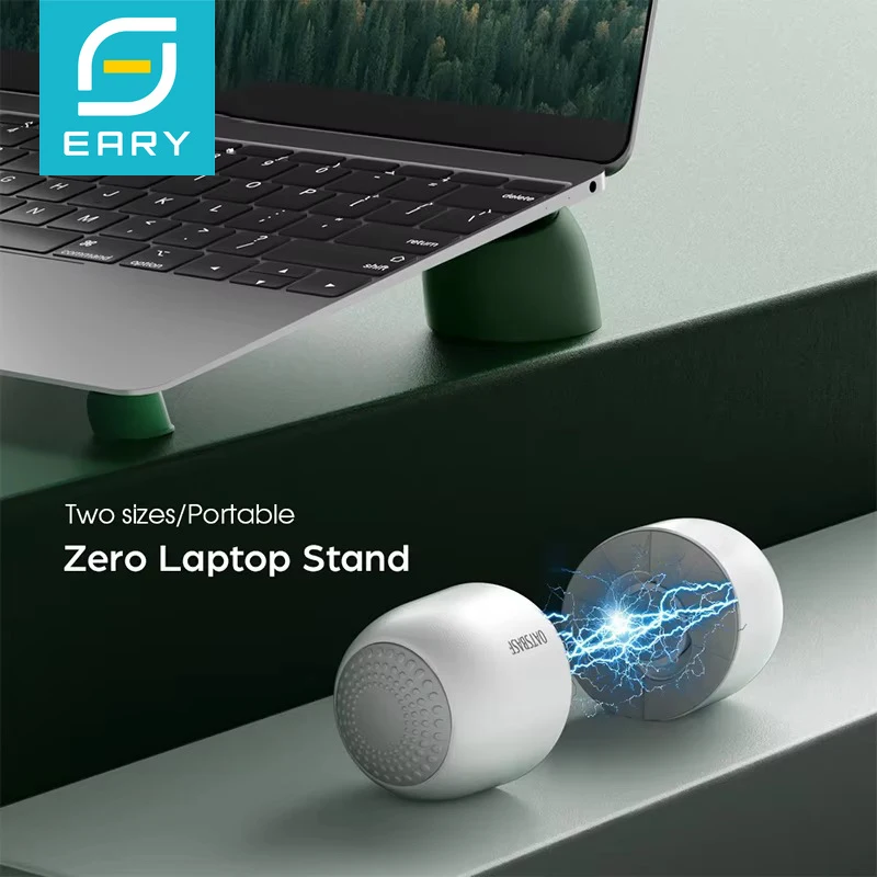 

Eary Portable Laptop Stand Mini Mushroom Shape Cooler Holder Small Heat Dissipation Support Bracket for Macbook Air Pro Notebook
