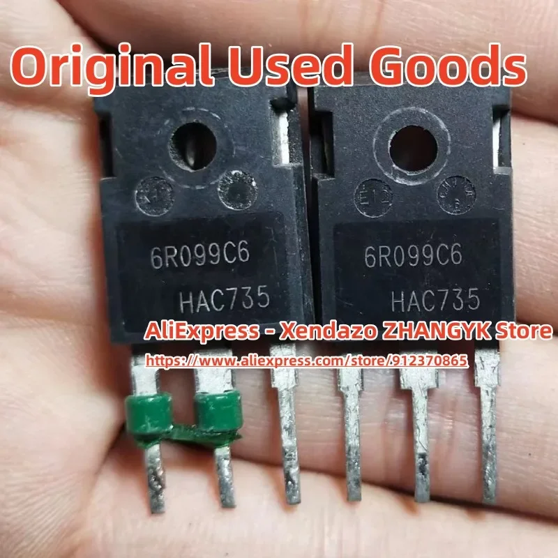 10PCS/LOT 6R099C6 6R099 IPW60R099C6 IPW60R099 650V 31-38A TO-247 MOSFET Original