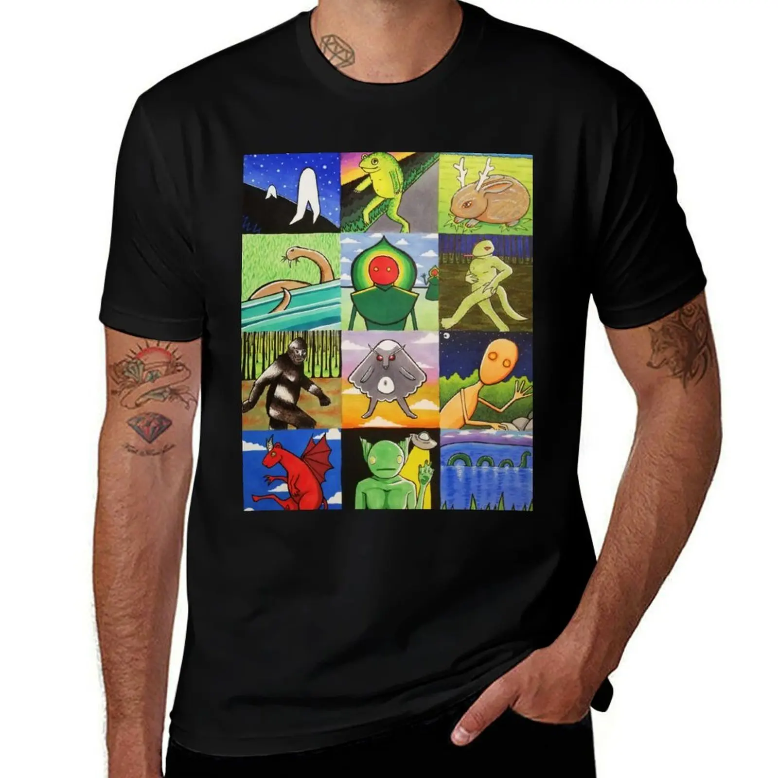 Cryptids T-Shirt t shirt man luxury T-Shirt
