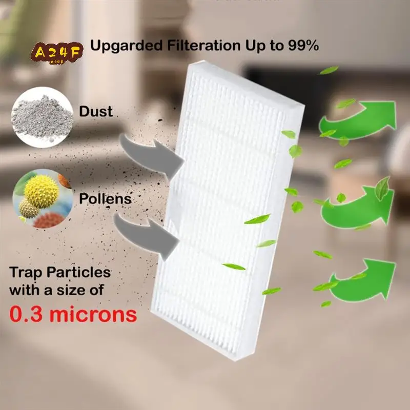 

A24F-Washable Hepa Filter Replacement Parts For Midea VCR04W Robot Vacuum Cleaner Accessories Filters