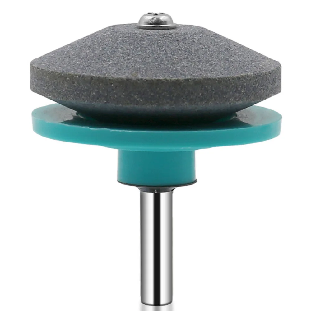 Efficient Lawn Mower Blade Sharpener Wear Resistant Grinding Head Accessory For Electric Drill Sharpening Rotary Tools