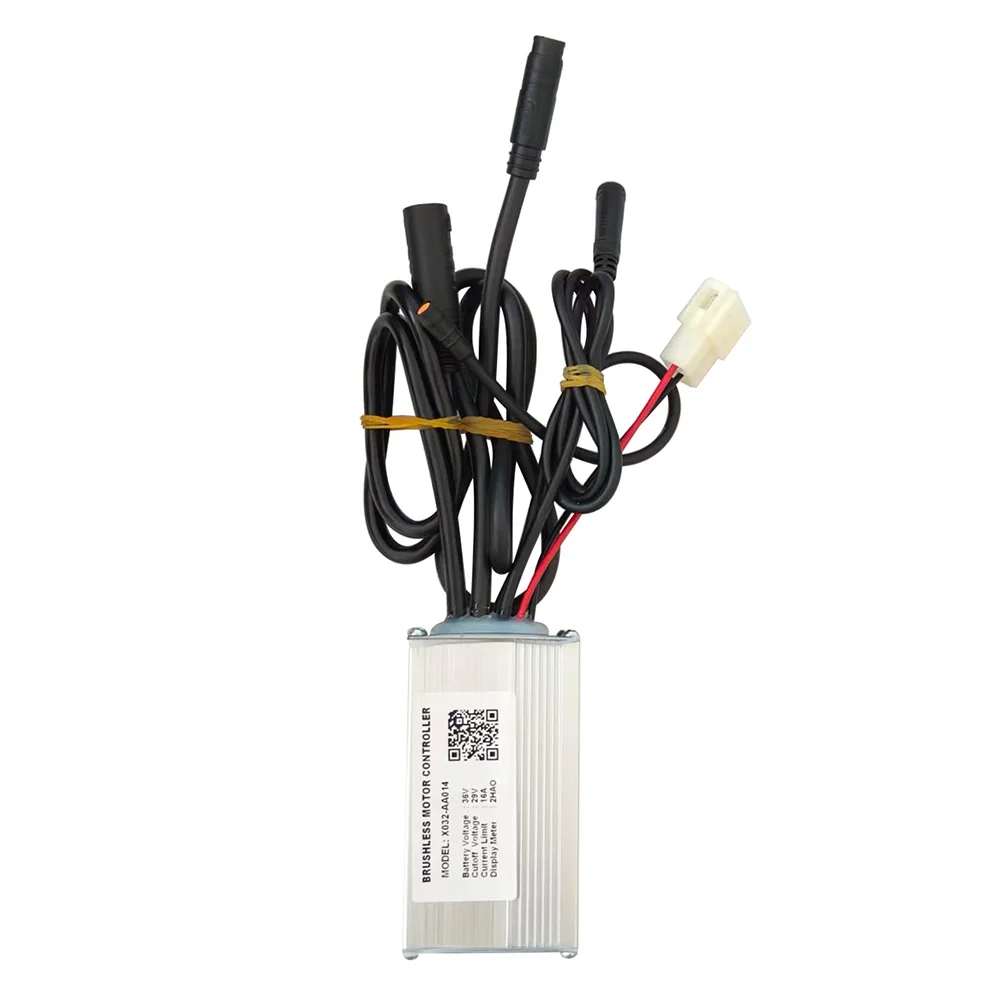 

Контроллер бесщеточного двигателя для электровелосипедов X032-AA014 36В 16А с протоколом 2HAO для электросамокатов, горных велосипедов и фэтбайков (аксессуары)