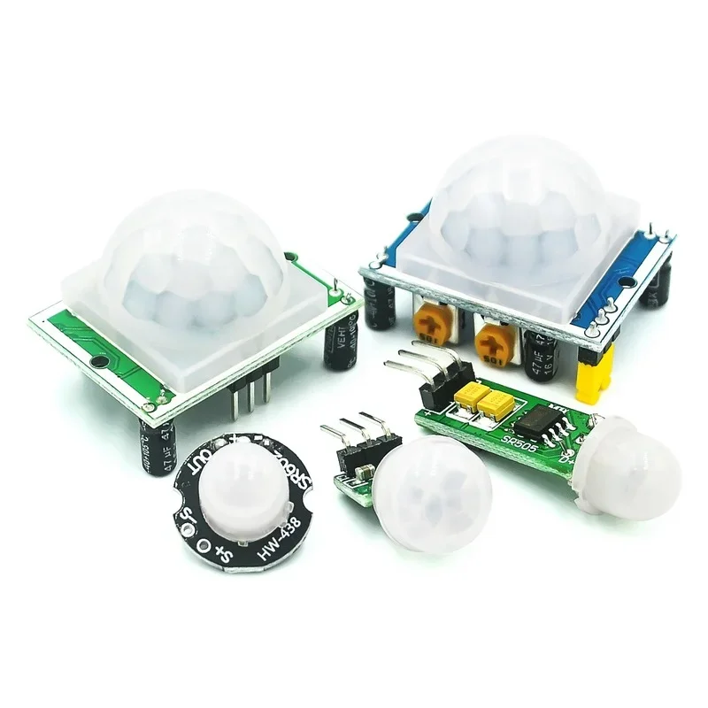 HC-SR501 Einstellen IR Pyroelektrische Infrarot PIR Motion Sensor Detektor Modul für Arduino für Raspberry Pi Kits + Fall