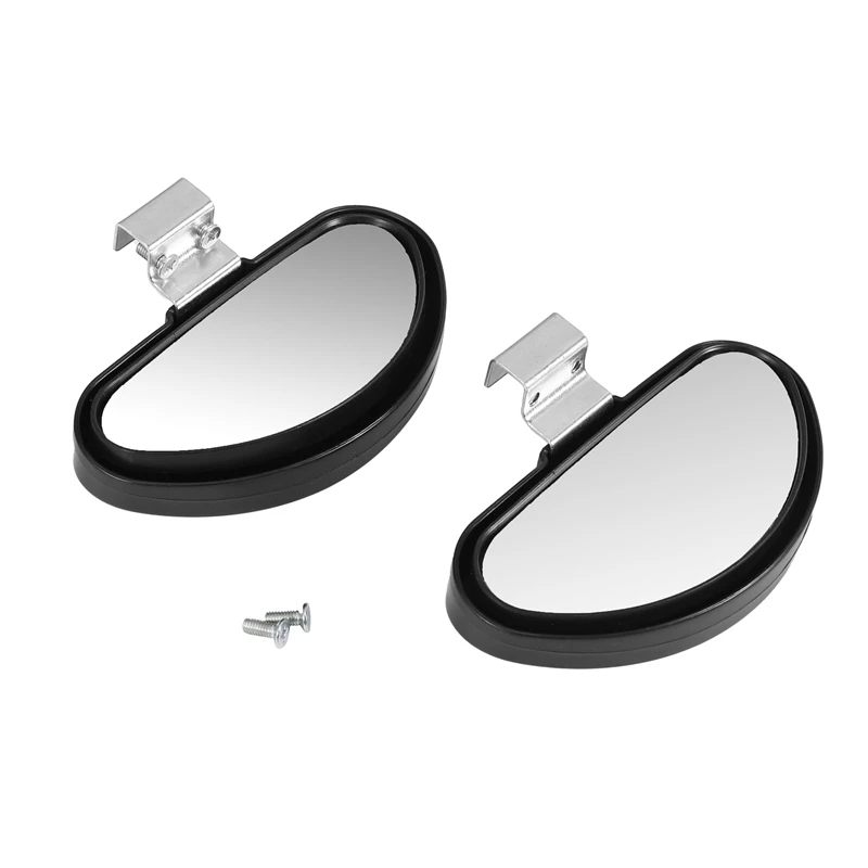 4 X Dead Angles Mirrors Adjustable Wide Angle For Car Van Towing