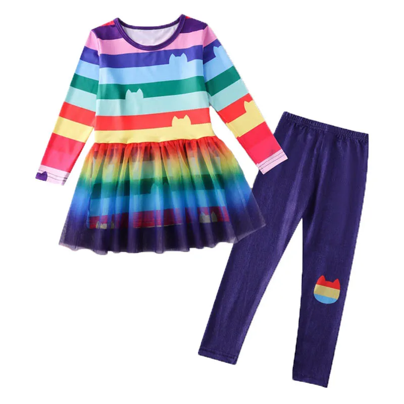 Vestidos y pantalones de casa de muñecas para niñas, conjuntos de ropa, disfraz de Cosplay de carnaval, ropa de fiesta de cumpleaños, otoño