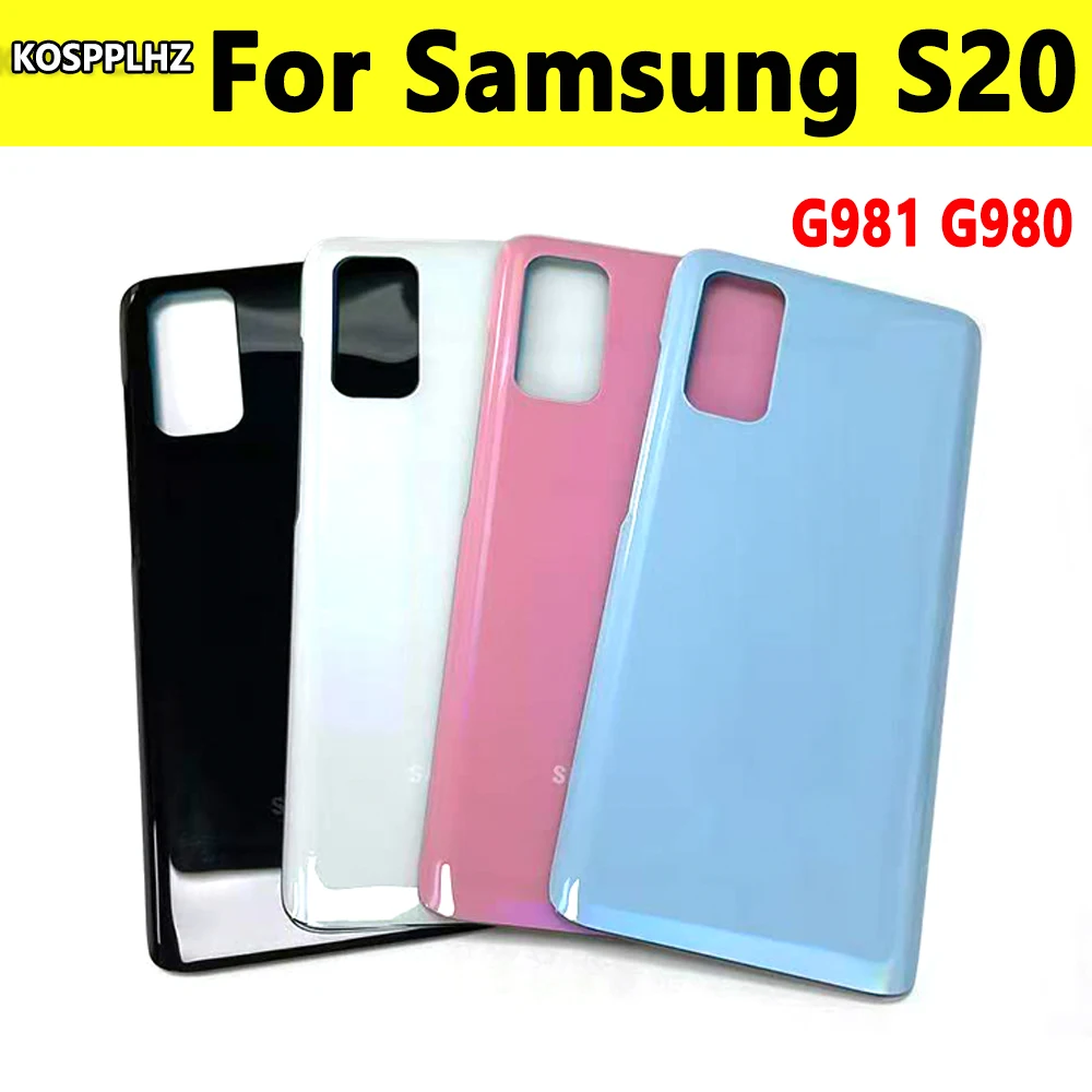 Für Samsung S20 G981 G980 Rückglasgehäuseabdeckung für Samsung S20 Akkudeckel. Nicht original