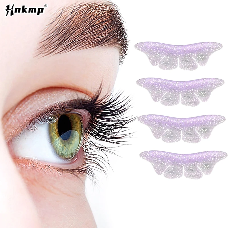 Silicone Glitter Butterfly Lash Lift Shields Eyelash Perm Pads Lash Lifting Rods 3D Eyelash Curler Accessories Applicator Tool