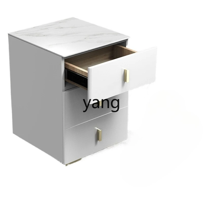 LHH  Household Small Drawer Bedside Table Safe Integrated File Cabinet