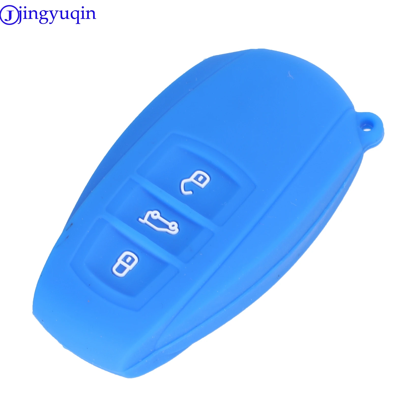 jingyuqin 3B Remote Car Key Silicone Cover Case for Volkswagen Vw Touareg Smart Key Car Styling Holder