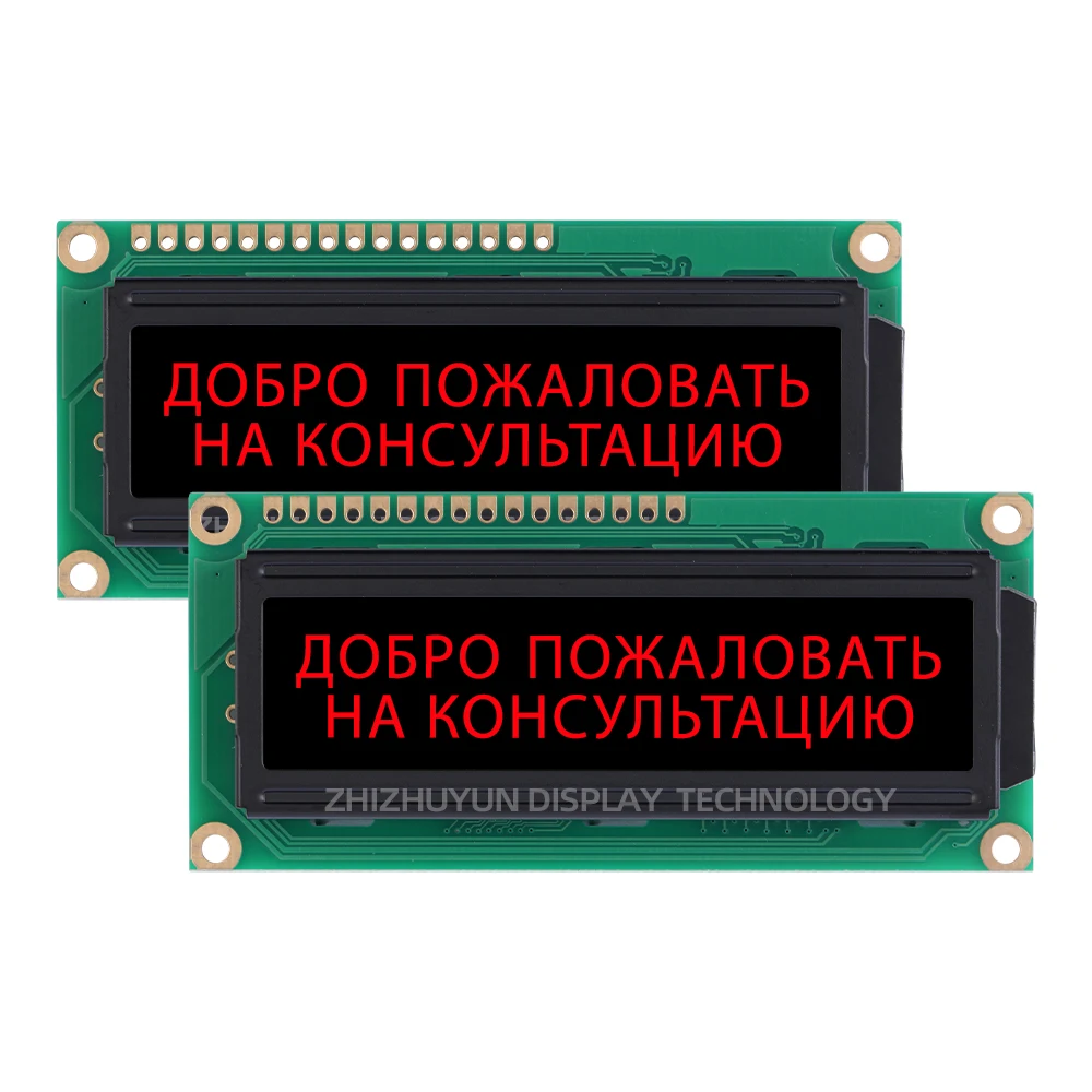 Ondersteuning Aanpassing Van 1602b Rev. C Lcd Module In Het Engels En Russisch Btn Zwarte Film Blauwe Letters Lcd1602 2004 12864 Module