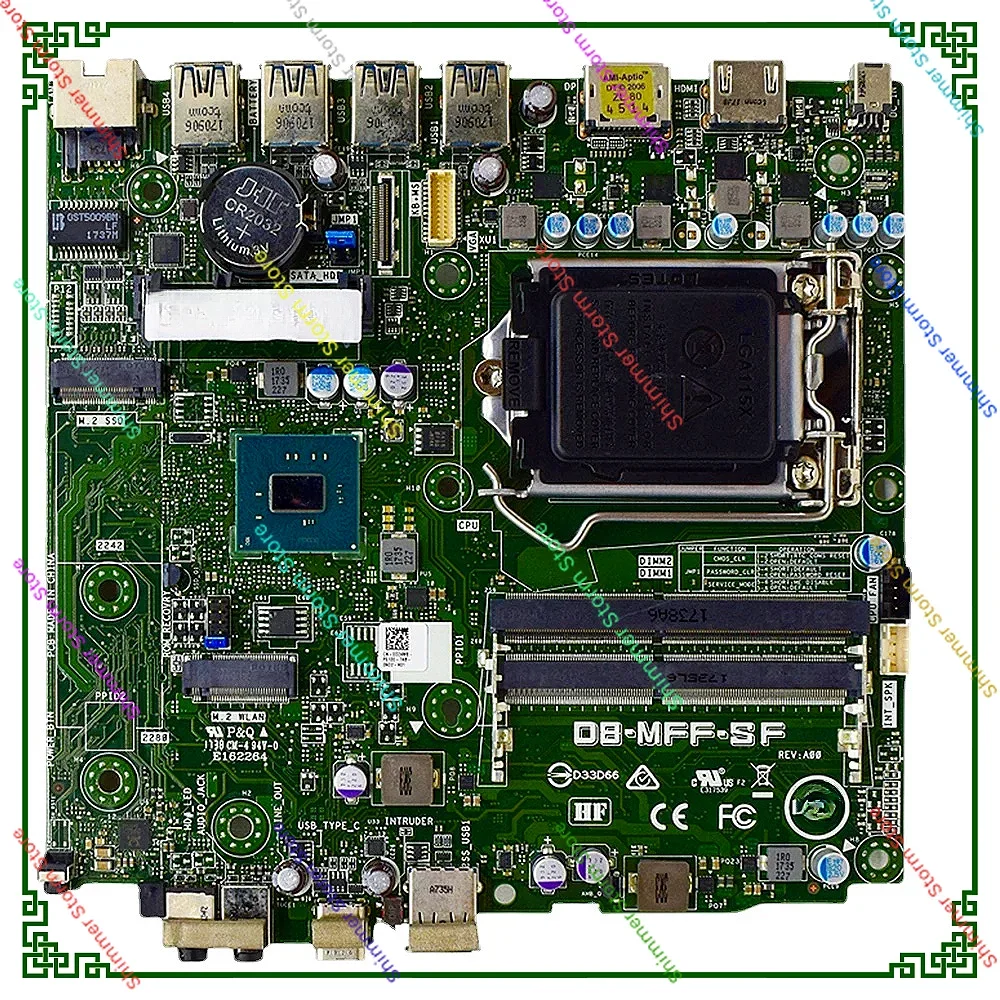 

FOR DELL Optiplex 7050M mini motherboard D24M8 D8-MFF-SF Optiplex 7050 Micro Motherboard System Board - D24M8 ，90%new