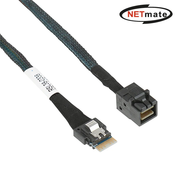 Gangwon NM-SA07 built-in Mini SAS HD(SFF-8643)/Slimline SAS(SFF-8654) cable 0.5m