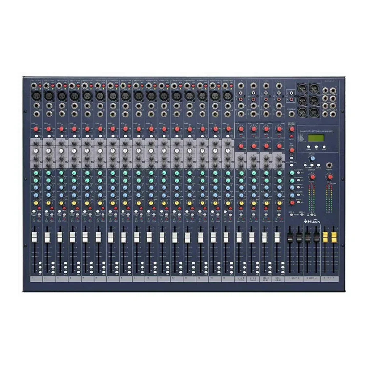 

24-channel Pro Live Sound Console Controller Audio Studio Multi Track DJ Music Mixer For Karaoke Stage