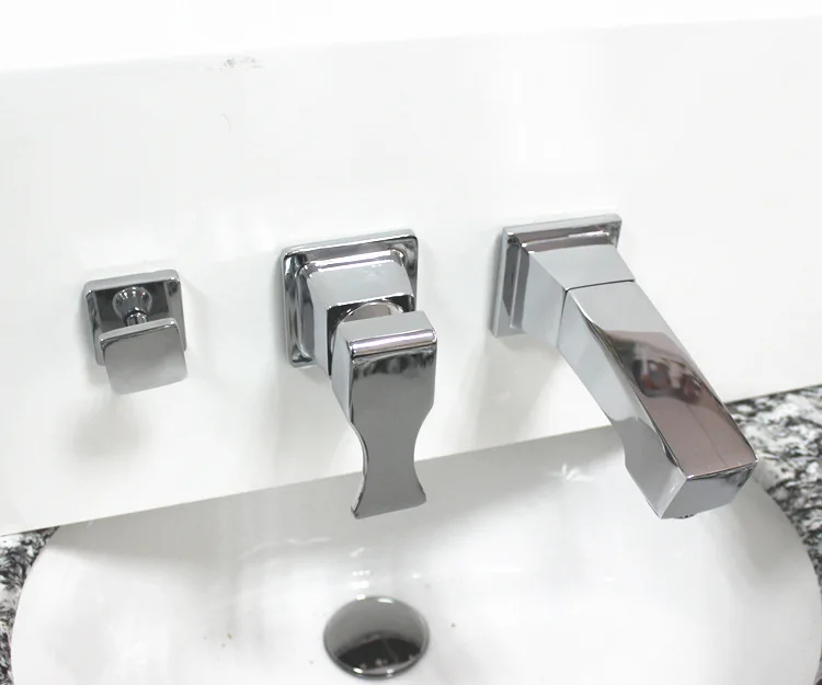 Faucet, hot and cold water switch, washbasin, pull-out faucet, three or four piece set, separate