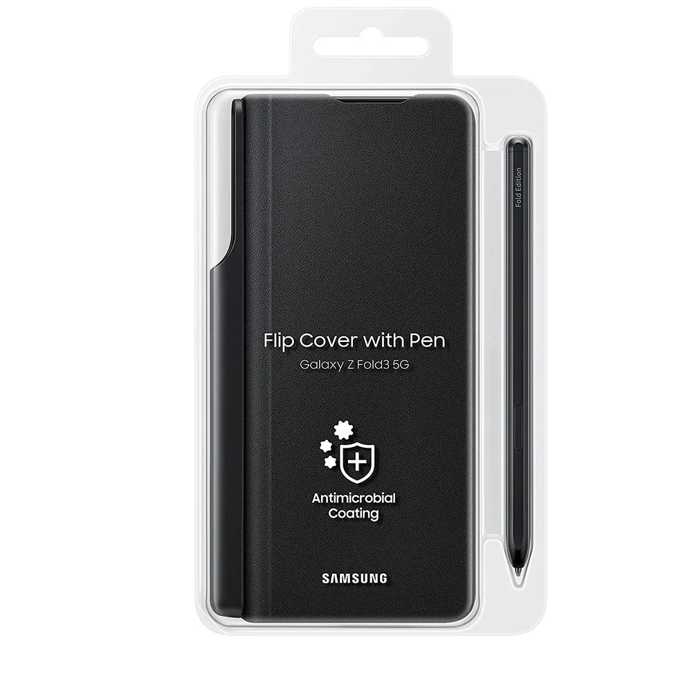 Imagem -06 - Telefone com s Pen Capa Protetora Capa Inteligente à Prova de Choque Fit para Samsung Galaxy z Fold Ef-ff92pcbeg Original Case de