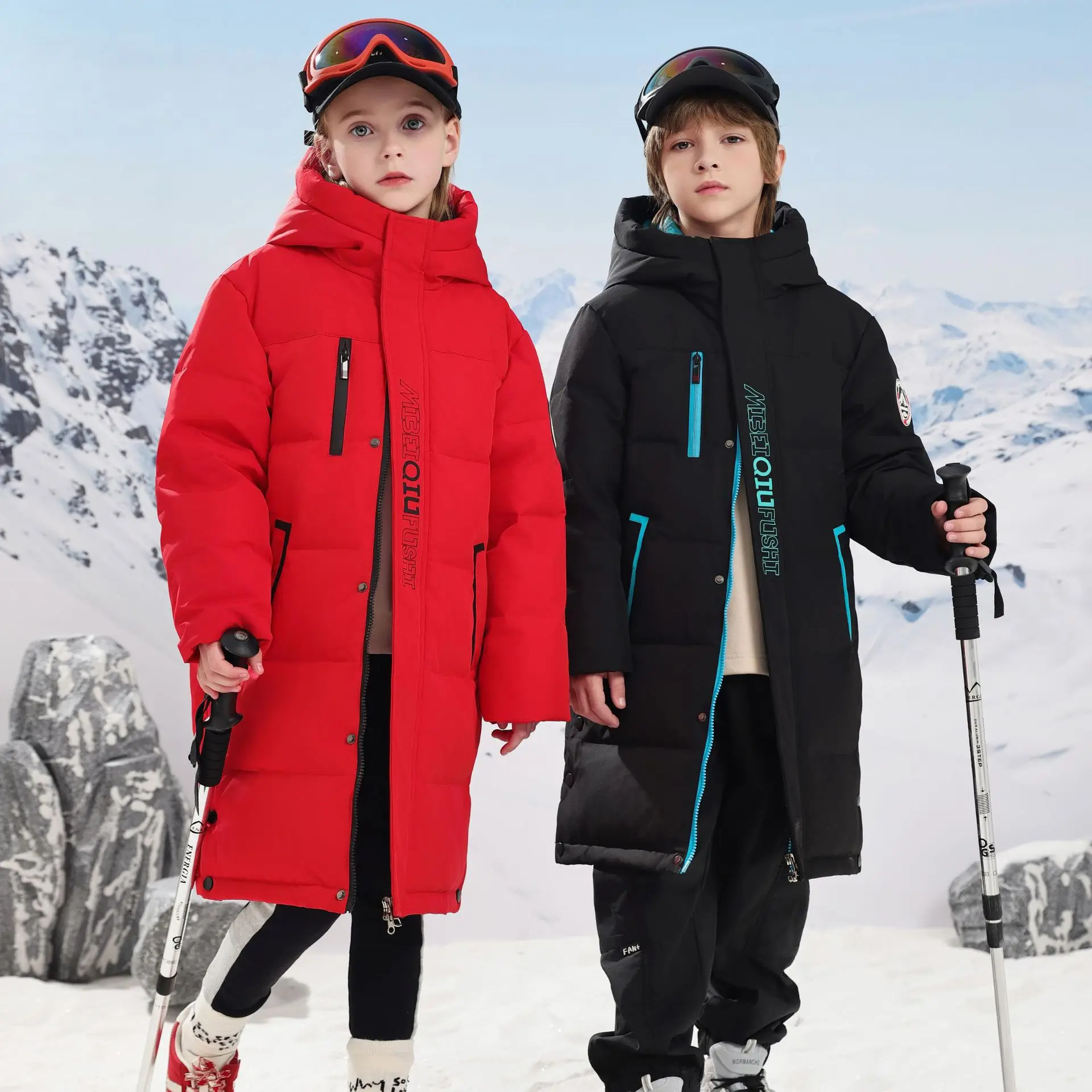 OLEKID 2025 -30 Degree Winter Children Down Jacket Waterproof Thick Warm Teenage Jacket 3-14 Years Kids Boy Parka Outerwear Coat