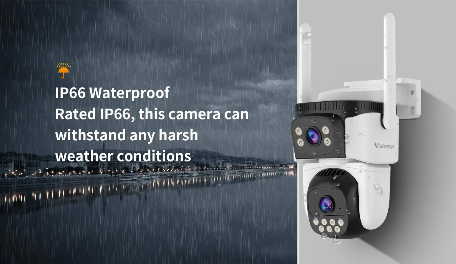 Vstarcam O-Kam APP 4MP Dual Lens Full Color Wireless PTZ IP Dome Camera AI Humanoid Detection Home Security CCTV Monitor