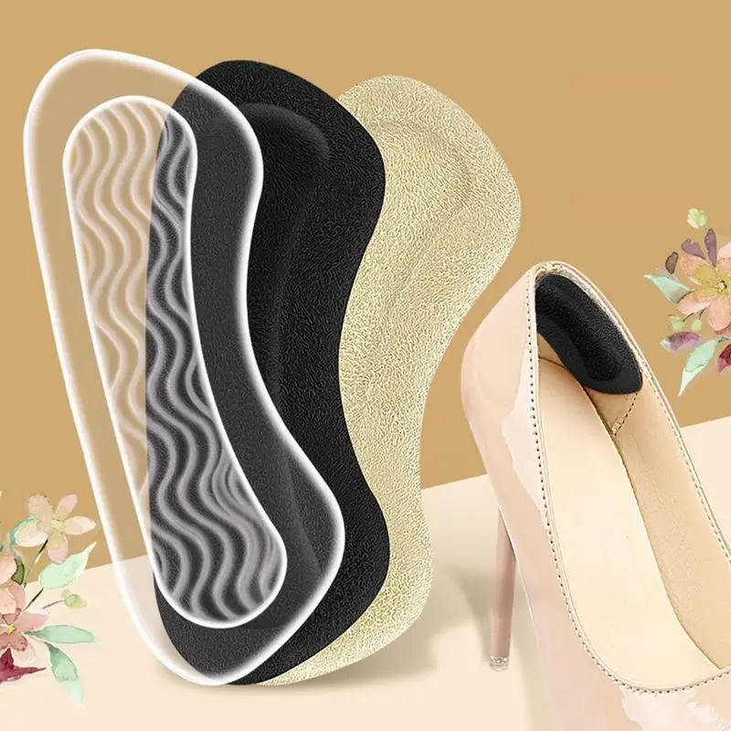 Insoles Heel Patches Comfortable High Heel Pain Relief Pads Breathable Feet Heel Back Protector Sticker For Men Women Shoes