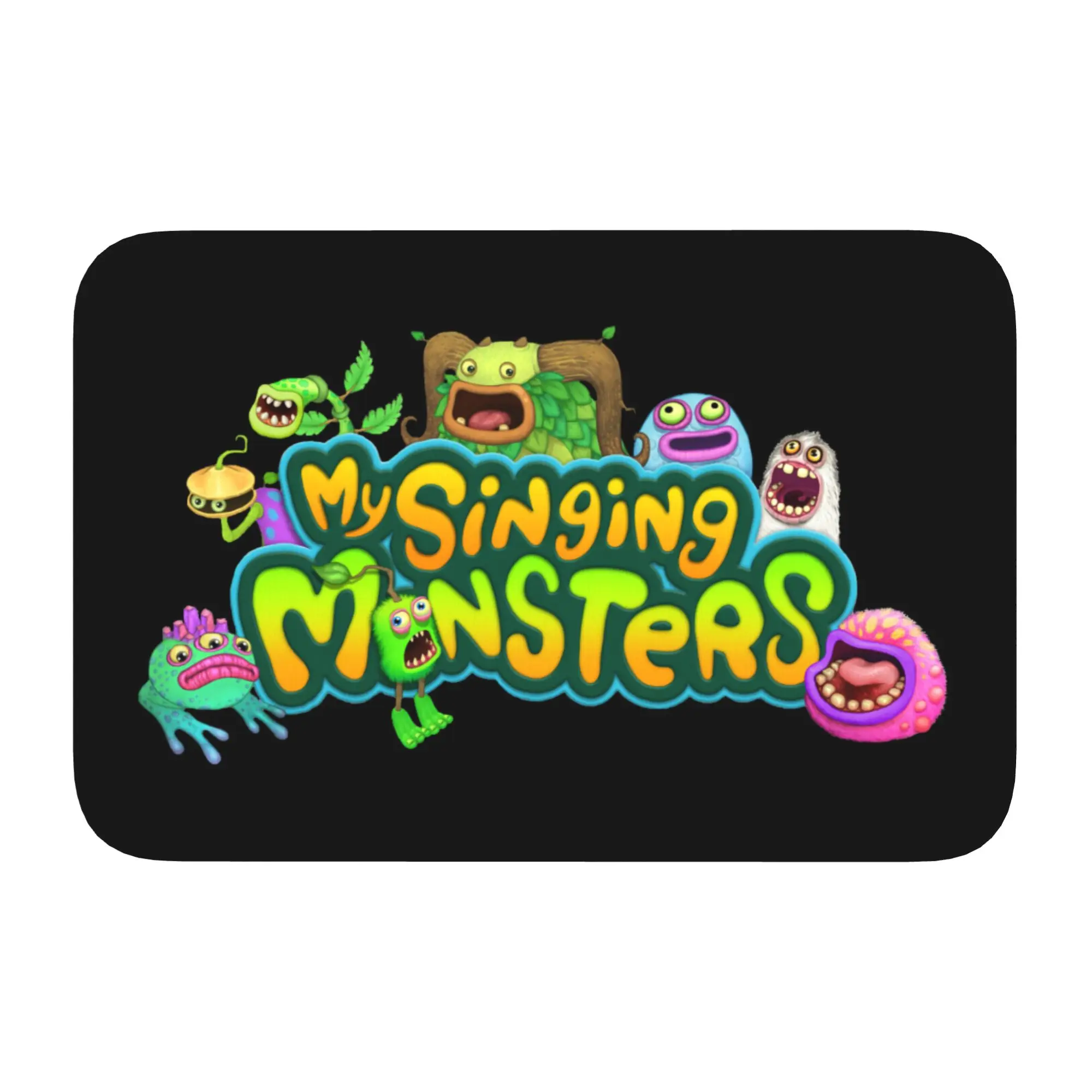 Custom My Singing Monsters Door Floor Bathroom Kitchen Mats Anti-Slip Indoor  Doormat Garage Entrance Carpet Rug