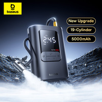 Baseus Wireless Car Air Pump Portable Air Compressor for Car Motorcycles Bicycle Electric Tire Inflator with LCD Digital Display