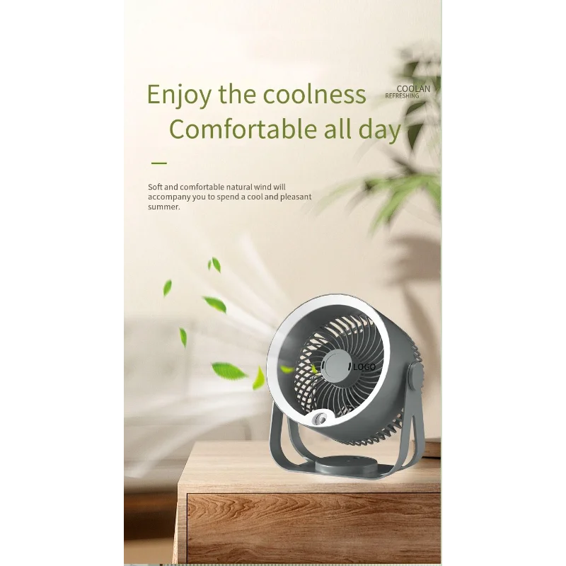 New Air Cooler Air Conditioning Fan Refrigeration Fan Aromatherapy Humidifier Student Dormitory Desktop Night Light Camping Fan