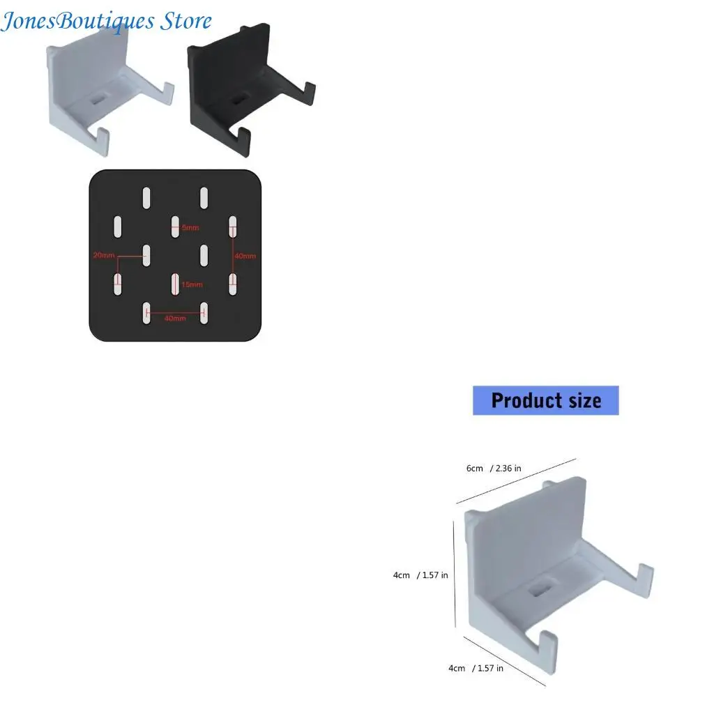 

Держатель крючка для мыши для Skadis Pegboard Declutter места на столе для различных условий окружающей среды W8KE