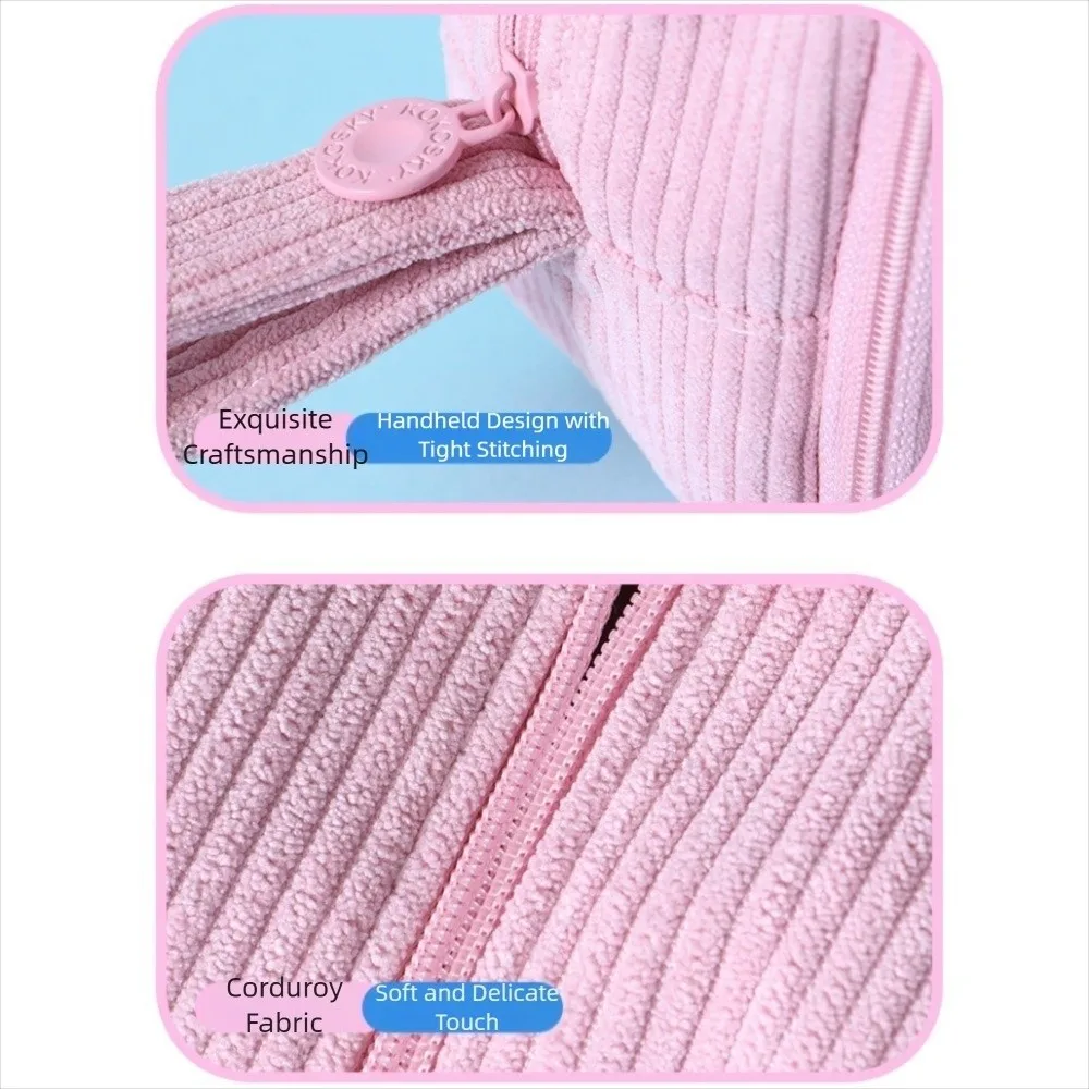 Multilayer Large Capacity Pencil Case Durable Desk Organizer Portable Storage Bag Zipper Pencil Bag Student Stationery Box