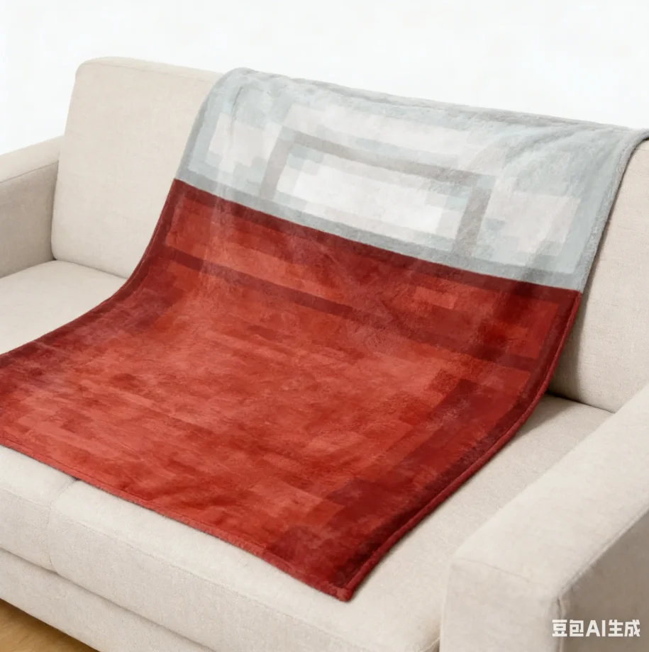 Pixel Block Red Bed Flannel Bl - đánh giá và giá Home Textiles Towel