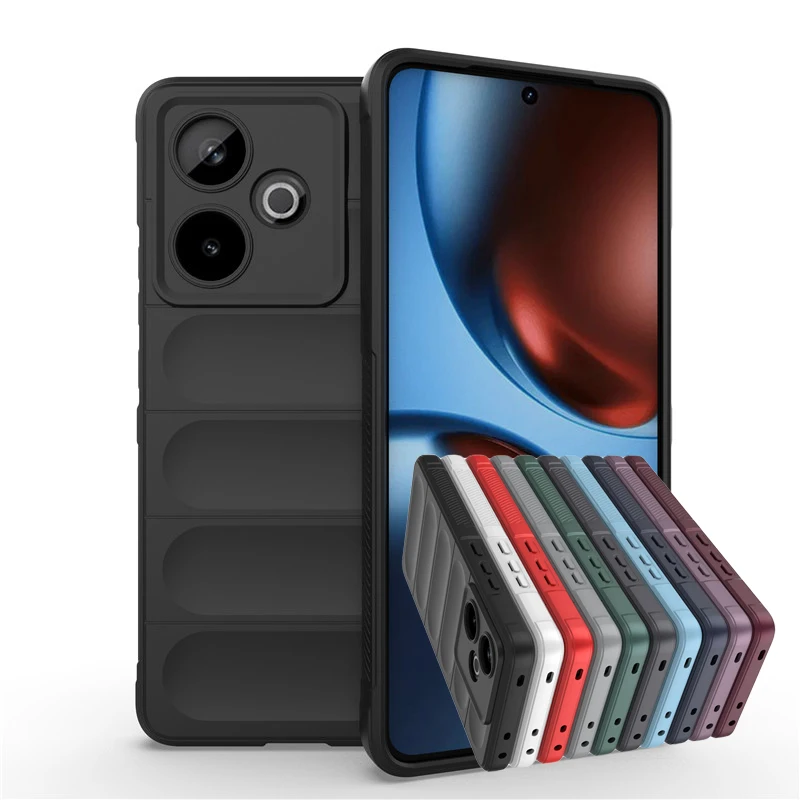For Realme GT 7 China Cover For Realme GT7 Case Shockproof Rubber Silicone Protective Bumper For Realme GT7 Fundas