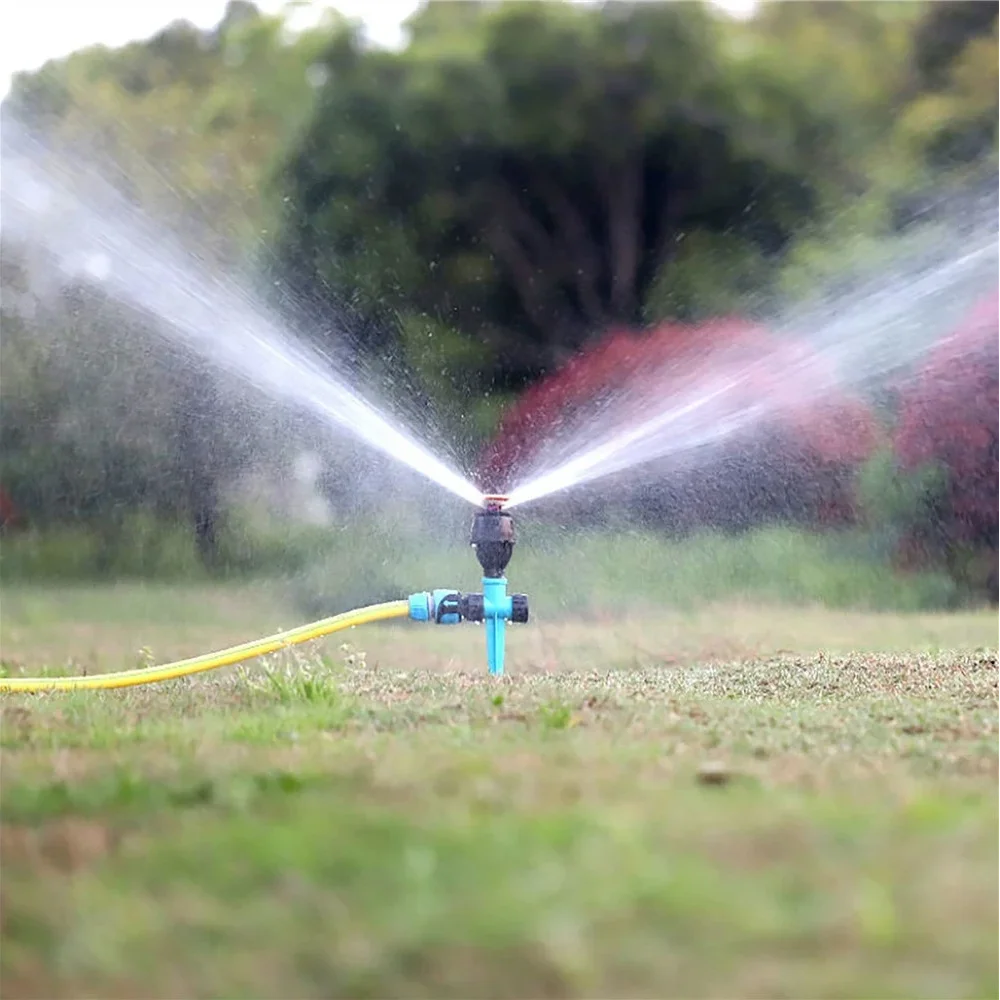 2/4/8/16Pack 360° Rotating Long-Range Sprinkler Heads for Agriculture & Lawn Irrigation - Compatible with 1/2