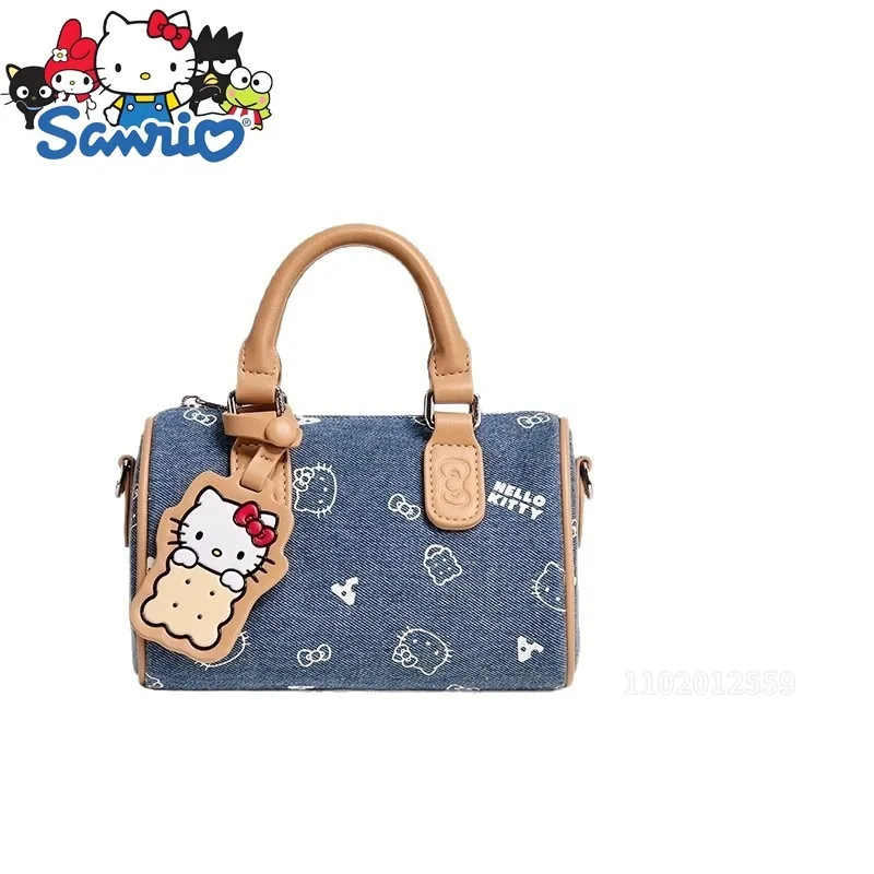  Hello Kitty Original New Mini Women's Handbag Cartoon Cute Women's Shoulder Bag Fashion Trend Mini Casual Women's Bag