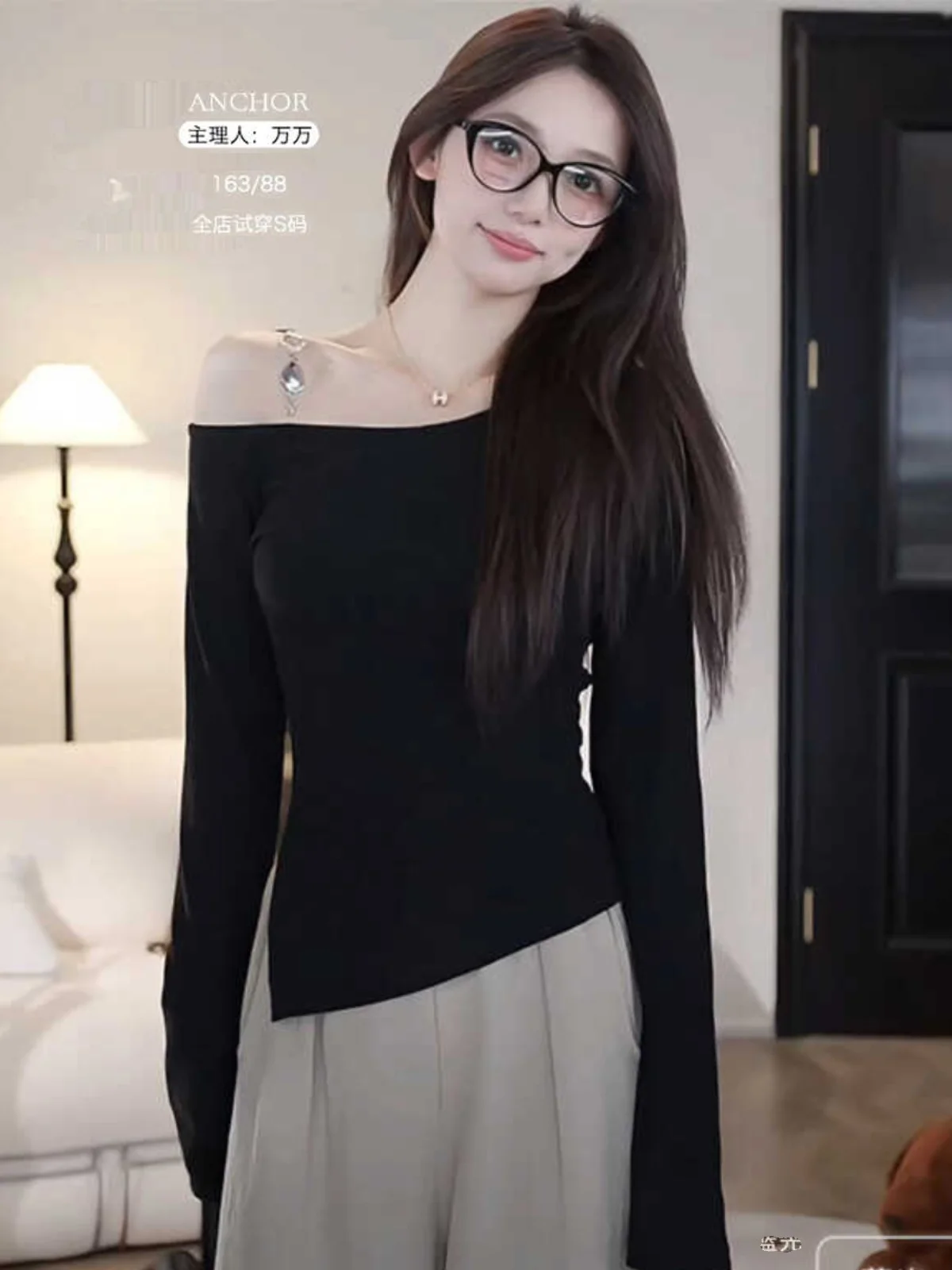 

Sweaters Jumpers Pullovers Womens Woman fashion Relaxed Fit Floral Pattern Professional Business Meeting Formal Lady OL Work Ins